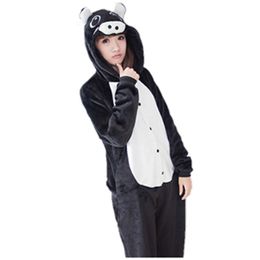 Women Men Adult Pajamas Pig Onesie0 Kigurumi Animal Cosplay Costumes Sleepwear