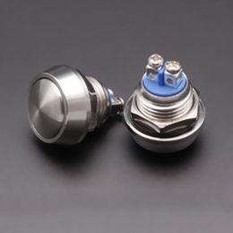 Momentary Metal Switch Horn Push Button 12mm Boat LED IP67 Waterproof UK */* Momentary Metal Switch Horn Push Button 12mm Boat LED IP67 Waterproof UK */*