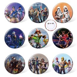 45 styles 9pcs lot fortnite battle royale chest badge cosplay pvc button badges pin brooch backpack accessories party favor toys b - fortnite chest for sale