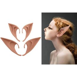 Résultat de recherche d'images pour "New 1 Pair Mysterious Angel Elf Ears Halloween Costume Props Cosplay Accessories Latex Prosthetic False Ears Party Supplies"