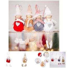 Parteien Der Weihnachtsbaum Hängt Christmas Ornament Anhänger Plüsch Engel Doll