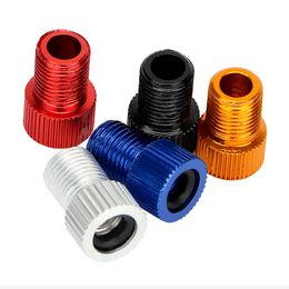 Hot 5pc Presta to US Schrader Valve Adaptor Converter Bike Tire Tube Pump CA