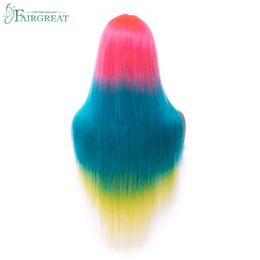 Ombre Blue Straight Hair Online Shopping Ombre Blue Straight