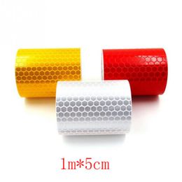 5cmx3m Car Decoration Safety Mark Motorcycle Reflective Tape Stickers For DI