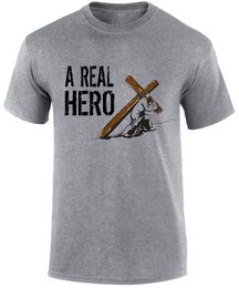 JESUS CROSS T-SHIRT Christliches Kreuz Jesus Messiah Messias Christentum Christ