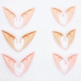 Womens Mens Hobbit Elf Ears Party Cosplay Prop Handmade Earrings Earhook Gift