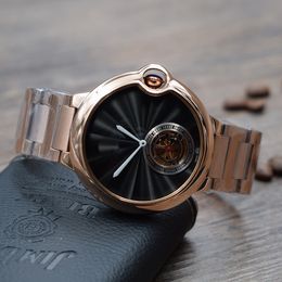 Aaa High Quality All Steel Ca Mens Watch Blue Balloons Tourbillon Mechanical Movement Business Two Pin Rose Gold Folding Buckle Wrist Watch Aaa High Quality All Steel Ca Mens Watch Blue Balloons Tourbillon Mechanical Movement Business Two Pin Rose Gold Folding Buckle Wrist Watch