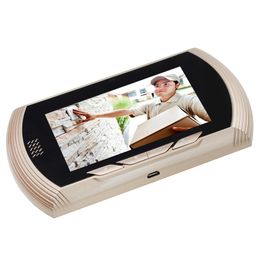 New Smart R01S Digital Door Viewer Home Security Audio Infrared Video Camera