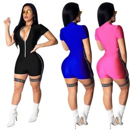 spandex one piece bodysuit shorts