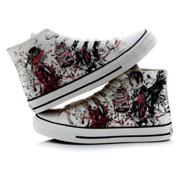 Black Butler Kuroshitsuji Ciel Sebastian Chaussures en toile Noir