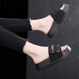 mens thick sole slippers