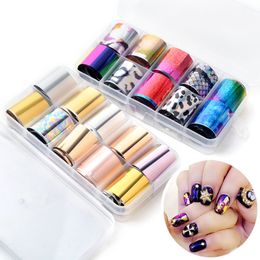 4 100cm 1 Roll Holographic Laser Lace Transfer Nail Foils