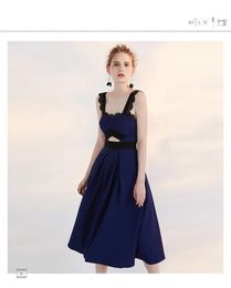 Thin Blue Dress