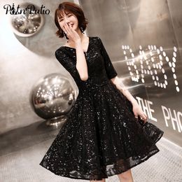 sequin semi formal dresses