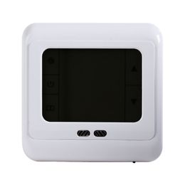 Termostato Inalámbrico termostato inalámbrico programable Pantalla LCD Digital Controlador de Temperatura Ambiente （Sin WiFi） Black