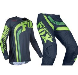 Fox Racing Mens Grey//Navy Blue 180 Cota Dirt Bike Jersey /& Pants Kit Combo ATV
