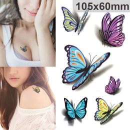 Download Discount 3d Butterfly Tattoo Foot 2021 On Sale At Dhgate Com