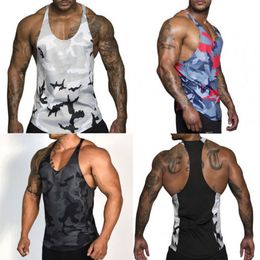 FENGCHENG Mens Man Animal Bodybuilding Tops Tank Shirt Vintage Print Vest Muscleshirt Print 35/% Cotton and 65/% Elastane