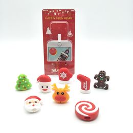 Dibujos animados lindo Auriculares Auriculares Cable Envoltura de cable enroscador del cable Clip Organizador Z Dibujos animados lindo Auriculares Auriculares Cable Envoltura de cable enroscador del cable Clip Organizador Z