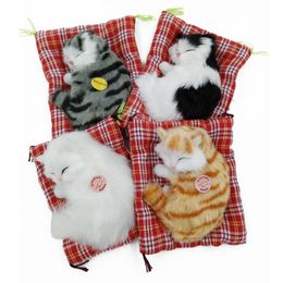 Simulación Animal Cat Doll Office Decoración Dormitorio Decoración Regalo de cumpleaños Simulación Animal Cat Doll Office Decoración Dormitorio Decoración Regalo de cumpleaños