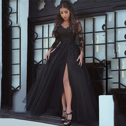 robe gala manche longue