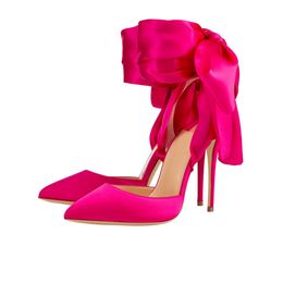 scarpe da cerimonia fucsia
