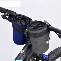 B SOUL Road Bike Front Handlebar Water Bottle Insulation Bag Bottle Pouch