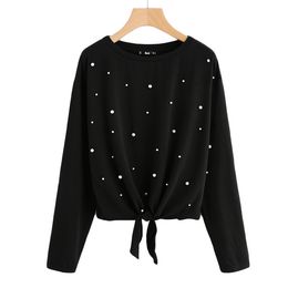cute long sleeve black shirts
