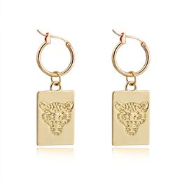 Orejas De Leopardo Retro Pendientes De Gotas De Agua Joyas Orejas De Leopardo Retro Pendientes De Gotas De Agua Joyas