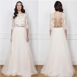 lace crop top wedding