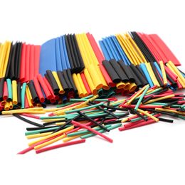 Calor Shrink Tubo Manga Envoltura de cable Funda 127Pcs Auto Cable reducción tubo 1:2 Calor Shrink Tubo Manga Envoltura de cable Funda 127Pcs Auto Cable reducción tubo 1:2