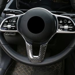 Ajuste de la Cubierta de la manija de la Puerta de Fibra de Carbono para Mercedes Benz Clase B W247 2019 2020 Clase A A180 A200 A250 W177 V177
