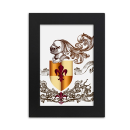 DIYthinker Medieval Knights of Europe Armor Emblem Photo Frame Exhibition Display Art Desktop Painting DIYthinker Medieval Knights of Europe Armor Emblem Photo Frame Exhibition Display Art Desktop Painting