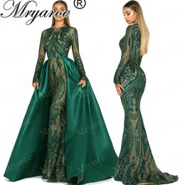Emerald Sequin Prom Dress