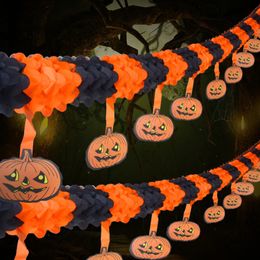Fiesta de Halloween Decoración Banner Bunting interior al aire libre