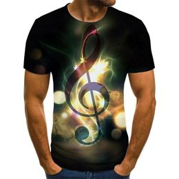 Dawery Unisex Dog Music DJ 3D Printed T-Shirt Short Sleeve O-Neck Casual Tops 