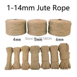 se vende por metros Cuerda de yute natural 15 mm