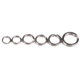 20 mm Llaveros de acero de alto carbono Anillos De Split resistente para equipo de buceo paquete de 10