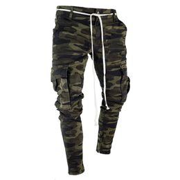 2019 Men's Long Camo Jeans Slim Fit Casual Denim Pants Straight Leg Trousers 2019 Men's Long Camo Jeans Slim Fit Casual Denim Pants Straight Leg Trousers