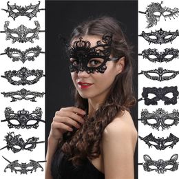 Niñas Mujeres Bola Encaje Máscara Catwoman Baile De Máscaras Niñas Mujeres Bola Encaje Máscara Catwoman Baile De Máscaras