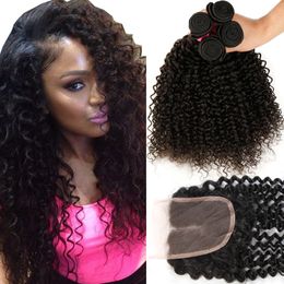 Bundles Kinky Hair Natural Part Closure Online Shopping Bundles