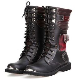 Buy Military Knee High Boots Men Online Shopping At Dhgate Com