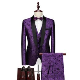 mens purple pinstripe pants