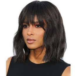 Long Bob Hairstyles Bangs Online Shopping