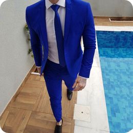 Buy Royal Blue Coat Pant Tie Online Shopping At Dhgate Com