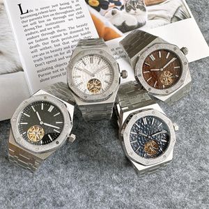 26510OR Mens Tourbillon Designer Clone AAA + Montre 42mm Automatique Mécanique En Acier Inoxydable Top Luxe Lumineux Saphir Étanche Montres de luxe Relojes de lujo