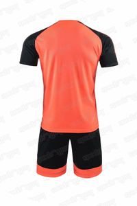 26585 Football Suit Mens Trainingskostuum Short-Mouwen Volwassen Game Uniform Voetbal Shirt Mens Jerseys Snelle Dry Jerseys