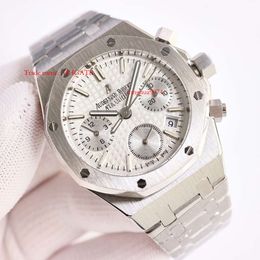 26715 Montre Luxe Herenhorloges 38 mm 7750 chronograaf Mechanisch uurwerk Stalen horloge Horloges Luxe ontwerpers AAAA Automatique 712 montredeluxe