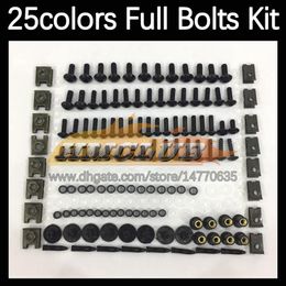 268PCS Kit complet de vis de corps de MOTO pour YAMAHA YZF1000R Thunderace YZF 1000R 96 97 98 99 00 2001 2002 2003 Moto Fairin318v