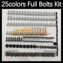 268 pièces Kit complet de vis de corps de MOTO pour DUCATI Street Fighter Panigale V 4 V4 S R V4S V4R 20 21 2020 2021 boulons de carénage de moto boulon de pare-brise vis écrous jeu d'écrous